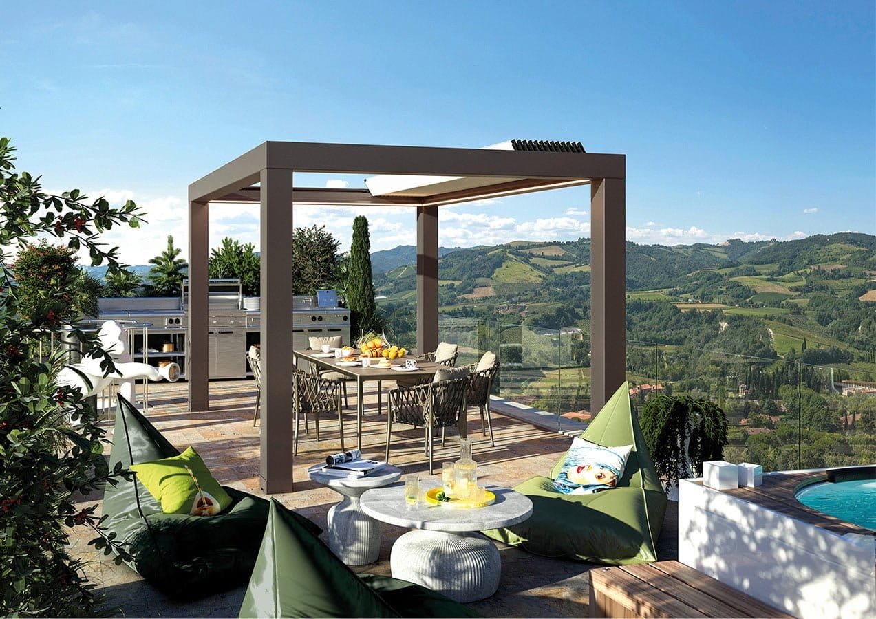 PERGOMOVE_ pergola bioclimatica Pergoexe, ottimo prezzo, ottima qualità