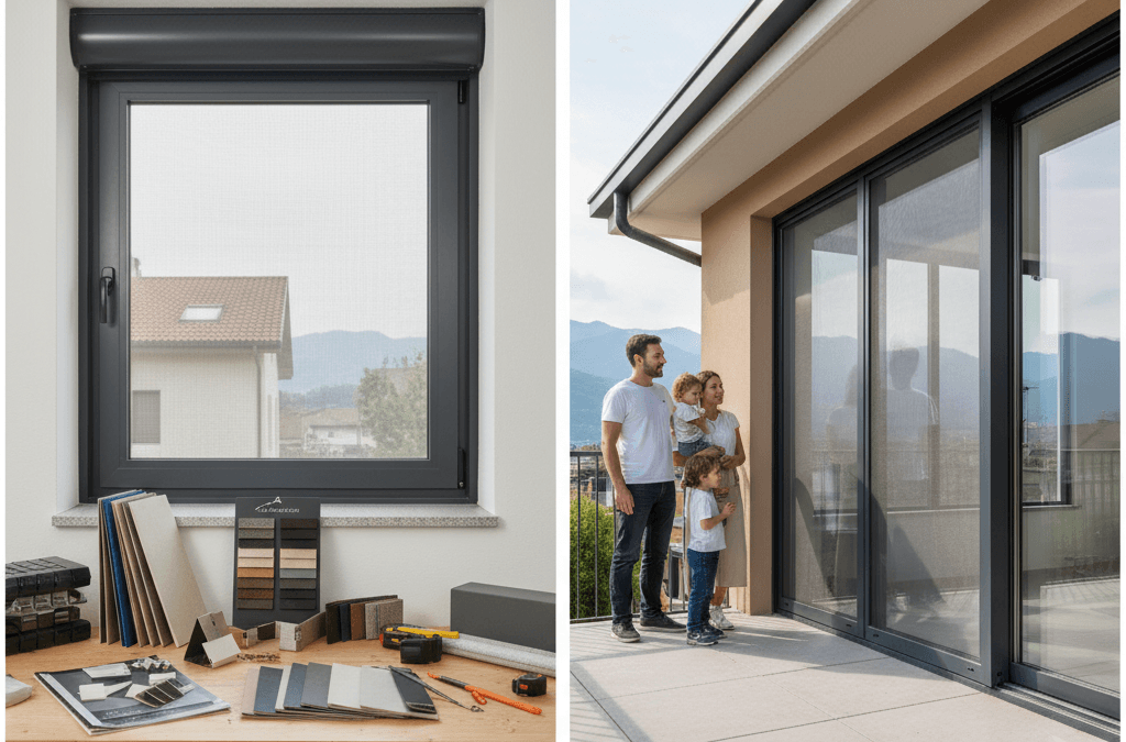 I Migliori Tipi di Zanzariere da quelle per piccole fineste a grandi vetrate